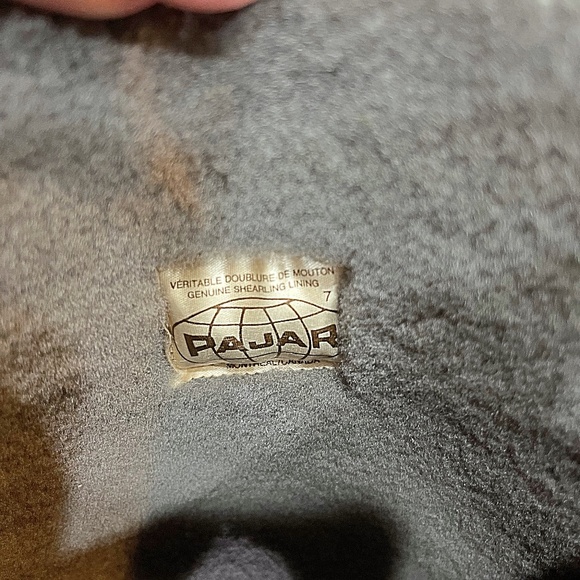 Pajar Tall Calf Hair Leopard Print Boots, Sz 7 - Picture 14 of 15